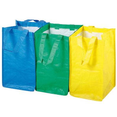 Strapazierfähige Müllsäcke, Set mit 3 Stück à 21 l