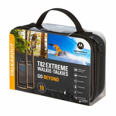 Motorola Talkabout T82 Extreme Duopack Funkgeräte schwarz/gelb