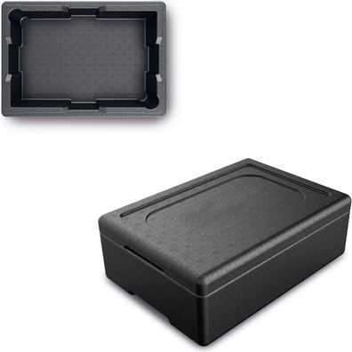 Thermobehälter für den Transport von Speisen, Innenmaße: 38 x 25 x 9,5 cm, 9 l