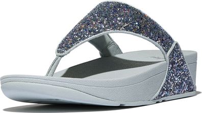 FitFlop Damen Flip Flops Lulu Multi-Tonal Glitter Toe-Post Sandals JE6