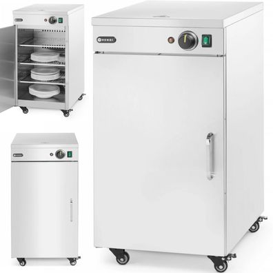 Einzeltellerwärmer für 72 Stück, Durchmesser 24 cm, 400 W