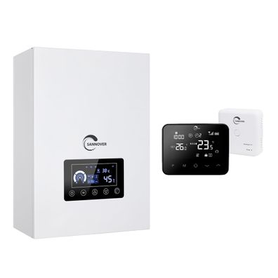 Elektroheizung Heizkessel Volt 14,4 kW Einphasig Dreiphasig + Smarter Thermostat Tepl
