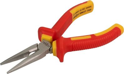 Verlängerte gerade Elektrotechnik-Zange Länge 160 mm STALCO S-67016