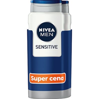 Men Sensitiv e 2 x 500ml men´s shower gel