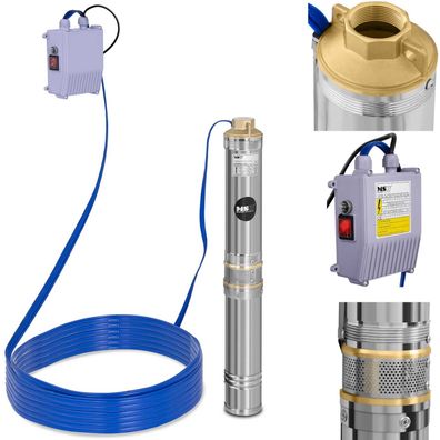 Tiefbrunnenpumpe MSW 6000 l/h bis zu 43 m