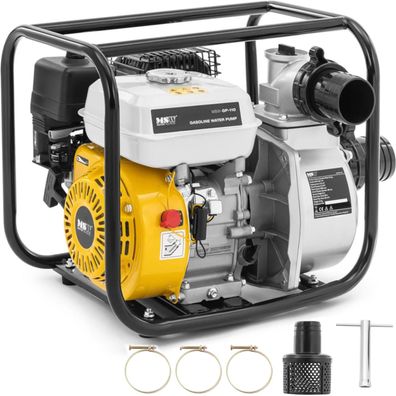 Motorpumpe, Benzinpumpe für Wasser, 7 PS, 3,6 l, 60 m³/h