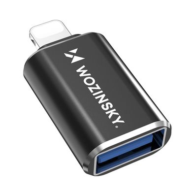 iPhone Lightning auf USB-A OTG-Adapter - Schwarz