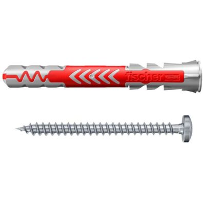 DuoPower 6x50 S PH 2K Dübel mit Schrauben Ø 6 mm x 50 mm, 50 Stück