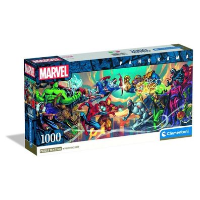 Marvel Heroes vs Villains Panorama-Puzzle 1000Stück