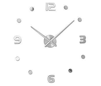 Do it Yourself DIY Wanduhr Quarzuhrwerk freie Gestaltung Selbstklebend