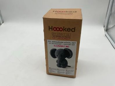 Hoooked Amigurumi Elefant „Mo“ Häkelset - DIY Handarbeitsset Hoooked Amigurumi Elefa