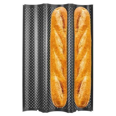 Stahl-Baguetteform 38 cm
