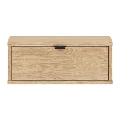 Selsey Heggers - Nachttisch mit Schublade, Eiche Mavelie, 45 cm