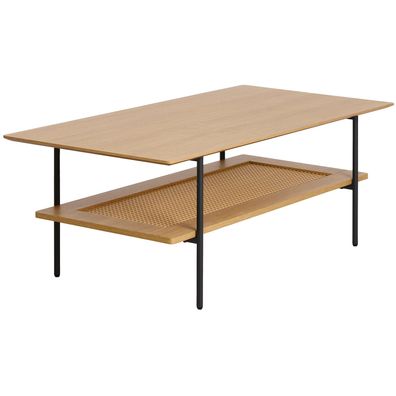 Selsey Mogest - Couchtisch, Eichenholzoptik, 110x55 cm