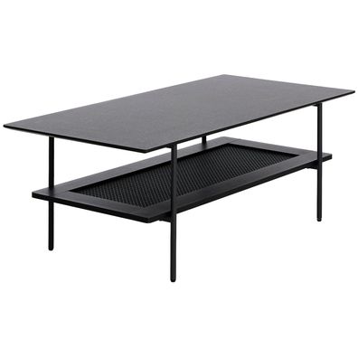 Selsey Mogest - Couchtisch, Eiche schwarz, 110x55 cm