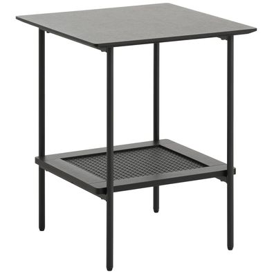 Selsey Mogest - Beistelltisch, Eiche schwarz, 45x45 cm