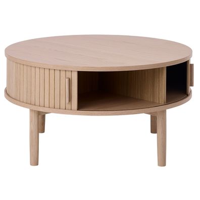 Selsey Meta - Couchtisch, Gebleichte Eiche, 85 cm