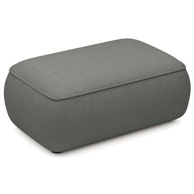Selsey Ovo - Pouf 1-Sitzer, Dunkelgrau, 100 cm