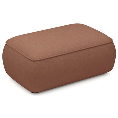 Selsey Ovo - Pouf 1-Sitzer, Kupfer Chenille, 100 cm