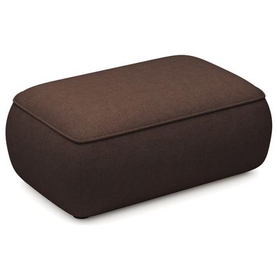 Selsey Ovo - Pouf 1-Sitzer, Braun Chenille, 100 cm