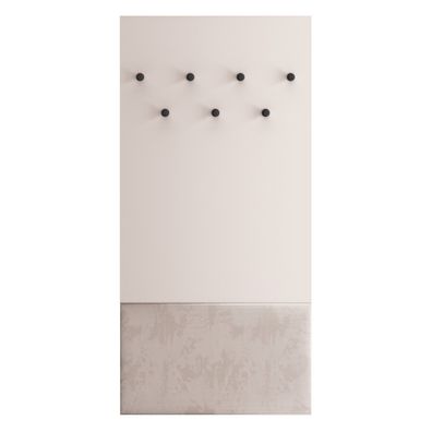 Selsey DIOCE- Wandgarderobe - 69 cm - graubeige
