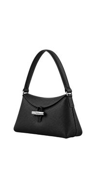 Longchamp Le Roseau Hobo Bag S Damen Schwarz