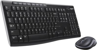 Logitech MK270 Combo Tastatur und kabellose Maus kabellosem Nano-Empfänger (QWERTZ- D