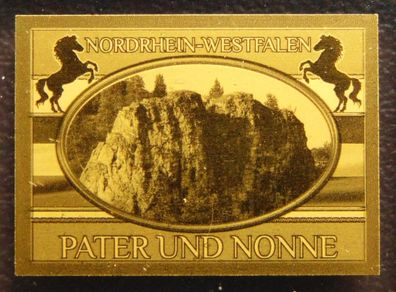 TSCHAD. 3000 Francs, Nordrhein-Westfalen, "Pater und Nonne". Feingold 1/500 oz
