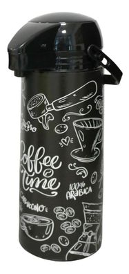 Pump Thermokanne 1,9L Kaffeekanne Pumpkanne Isolierkanne
