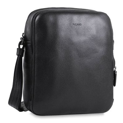 Picard Milano Umhängetasche 6037, schwarz, Herren