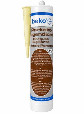 Beko Parkettfugendicht Esche Frassino Parkett Laminat Dichtmasse Fuge 310ml