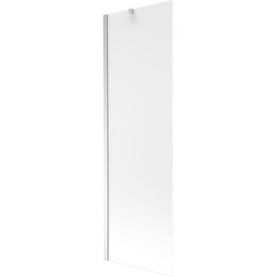 Mexen Nächst 1-Flügel-Badewannenwand 60x150 cm, Frost, Chrom, Gehärtetes Glas