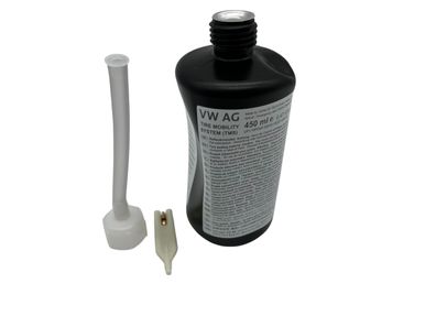 Original VW Reifendichtmittel Dichtmilch TMS Audi Skoda 450ml Pannenset MHD 2029