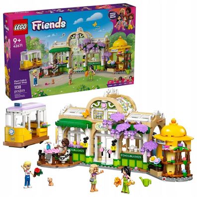 LEGO Friends 42671 - Grünes Café und Blumenladen