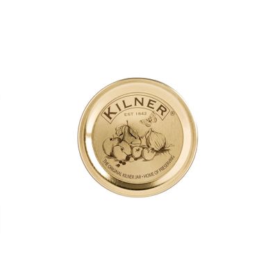 KILNER | Vakuumdichtung für Weithalsglas, weiß, 12er Set