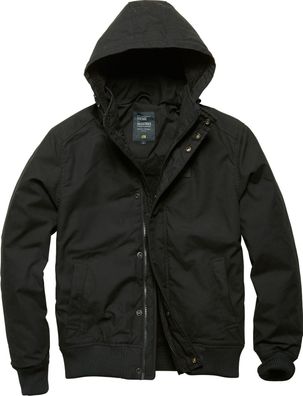 Vintage Industries Winterjacke Hudson Jacket Black