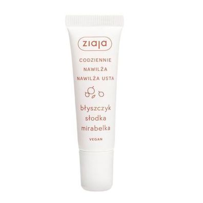 Ziaja Lippen-Glanzpflege mit Mirabellengeschmack, 12 ml