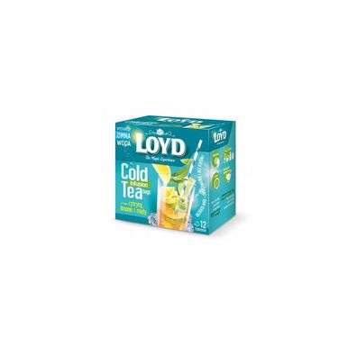 Loyd Cold Tea Mint, Lemon & Lime 12 Teebeutel