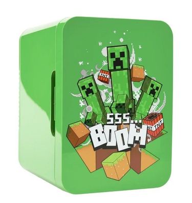 Minecraft Mini Kühlschrank Thermoelectric Cooler 4l - 25x26x19cm - USB/Stecker