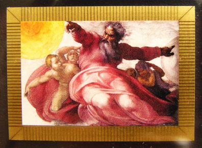 Tokelau. 2 Dollars 2022, Michelangelo "Die Erschaffung von Sonne, Mond und Pflanzen"