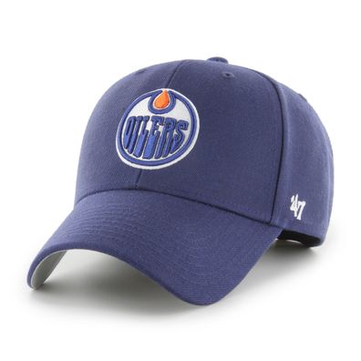 NHL Edmonton Oilers Cap Basecap Baseballcap MVP navy 192309808156Kappe