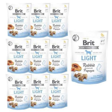 Brit Care Hunde-Funktionssnack LIGHT Kaninchen 10x150g