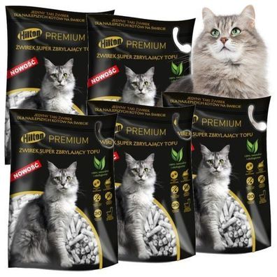 HILTON Super klumpendes Tofustreu 5 x 2,5 kg