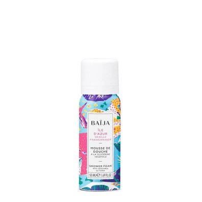 Baija, Ile D Azur, Reinigendes und feuchtigkeitsspendendes Duschmousse, 50 ml