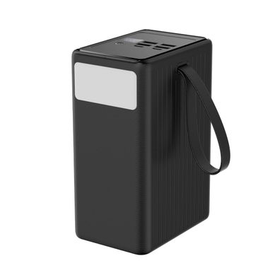 Platinet PMPB8065 Powerbank 80000 mAh 65 W PD Taschenlampe Schwarz
