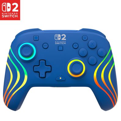 TURTLE BEACH Kabelloser Controller Afterglow Wave (Switch 2), blau (00232943)
