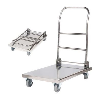 Klappbarer Stahlplattformwagen, HoReCa-Plattform 70 x 52 cm
