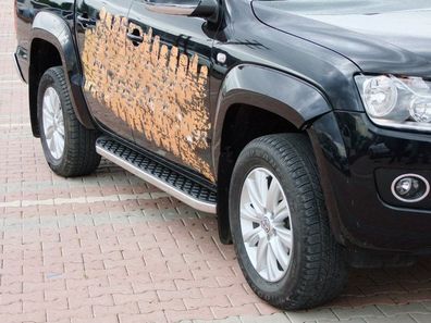 Trittbretter passend für VW Amarok Bj 2010-2023 Hitit mit ABE - Farbe:
