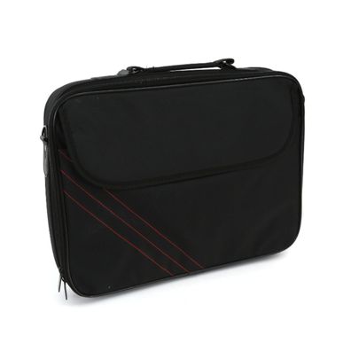 Fiesta Generosity Notebooktasche 16 Zoll Schultergurt Schwarz Rot