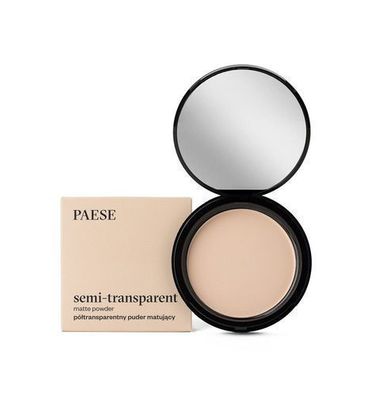 Paese Halbtransparenter mattierender Puder 1A Warmer Beige, 9 g